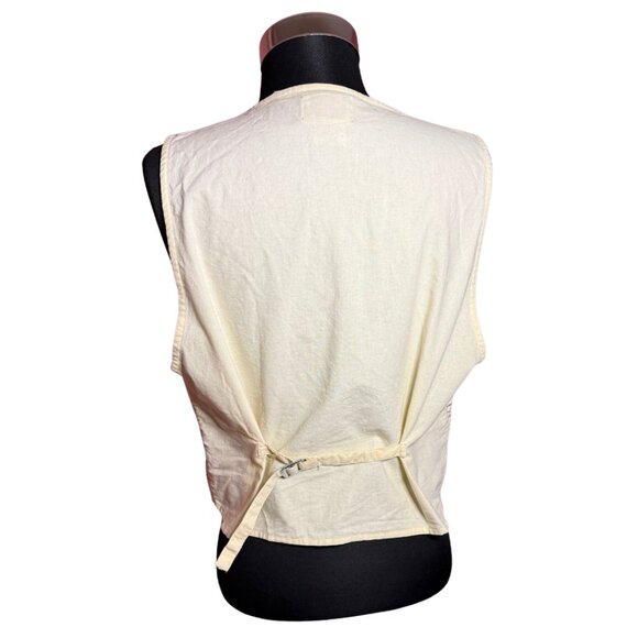 Vintage Sorrel Embroidered Beaded Boho Floral Vest Size 4/6 P - Picture 4 of 6